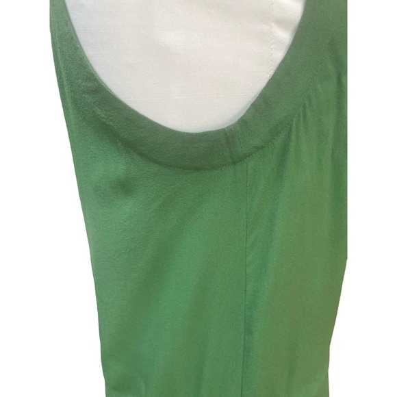 Robert Rodriguez Green Silk Embellished Sleeveless Blouse -Size 6 - Picture 11 of 15
